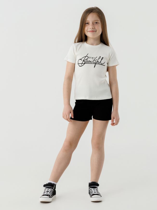 Магазин взуття Костюм для дівчинки (футболка+шорти) 16416