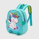 Рюкзак для девочки K2202 Бирюзовый (2000990128676A)