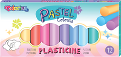 Магазин взуття Пластилін 12 кольорів PASTEL COLORINO 87805PTR
