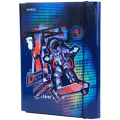 Магазин обуви Папка для работы Kite Space Skating карт/лам A4 на резинке K21-213-2