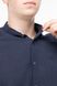 Рубашка классическая однотонная мужская Stendo 14212 2XL Темно-синий (2000989627463S)