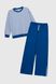 Костюм (реглан+штани) для дівчинки Viollen 2183 128 см Синій (2000989927372D)