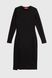 Платье однотонное женское LAWA CTM WTC02323 XL Черный (2000990084347D)(LW)