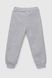 Спортивні штани однотонні для хлопчика Baby Show 18120 110 см Сірий (2000990182487W)
