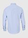 Рубашка классическая с узором мужская Nacar 17025 4XL Бело-голубой (2000990414762D)