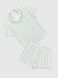 Піжама жіноча ЕЛЛЕН ГРУП LPK5170/06/01 S Біло-зелений (2002000513359A)