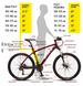 Спортивный велосипед BAIDONG MCHZSXM-1 26" Черно-желтый (2000989528845)