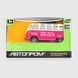 Іграшка автобус АВТОПРОМ AP74730 Рожевий (2000990170361)