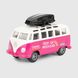 Іграшка автобус АВТОПРОМ AP74730 Рожевий (2000990170361)