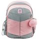 Рюкзак шкільний + брелок Kite K22-771S-2 36x25x12 Сіро-рожевий (4063276060624A)