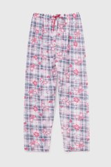 Магазин обуви Пижамные штаны женские Клетка+бабочки