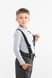 Штани на шлейках для хлопчика EN102 140 см Сірий (2000989593539W)