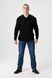 Пуловер однотонный мужской Akin Trico 1127 6XL Черный (2000990009890D)