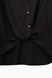 Блуза однотонна жіноча Esay 9526 42 Чорний (2000989851455D)