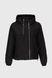Куртка однотонна жіноча 68121 M Чорний (2000990320605D)