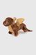 М'яка іграшка Динозавр FeiErWanJu 4 Коричневий (2002015038960)