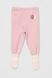 Ползунки с носочками для девочки Mother Love 2386 Улитка+заяц 62 см Розовый (2000989435990D)