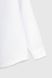 Рубашка однотонная для мальчика Pitiki 009680 134 см Белый (2000990021717D)