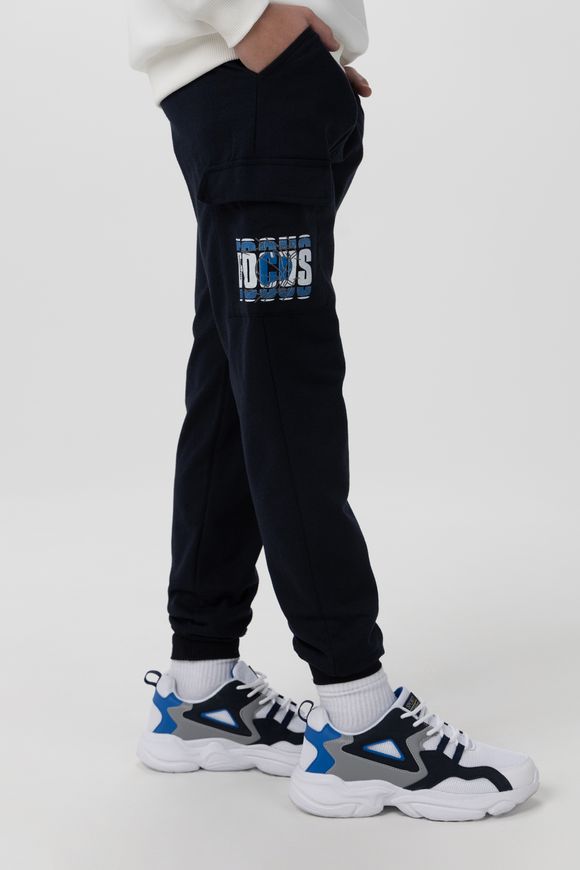Магазин взуття Спортивні штани з принтом для хлопчика 228-13-1