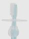 Силіконова зубна щітка з обмежувачем Мегазайка 0707 Блакитний (2000990579652)