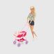 Набір ляльок "Прогулянка"Defa 8380 з немовлям та аксесуарами М'ятний (2000989946953)