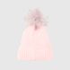 Набір шапка+снуд для дівчинки Talvi Шанна 52-56 Світло-рожевий (2000990118424D)