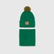 Набір шапка+снуд для хлопчика Talvi Рекс 48-56 Зелений (2000990107060D)