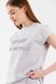 Костюм футболка + шорти однотонний жіночий MDG 24729 L Сірий (2000990404077S)