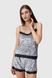 Піжама жіноча Barwa 0249/250 50-52 Світло-сірий (2000989972389A)