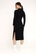Платье однотонное женское LAWA WTC02349 XL Черный (2000990263704D)(LW)