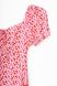 Платье с узором женское W23-19 S Розовый (2000989430971S)