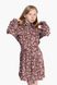 Сукня з візерунком для дівчинки Tais №9 164 см Кавовий (2000989586241D)