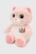 М’яка іграшка Кіт M14765 Рожевий (2000990368041)
