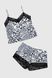 Піжама жіноча Fleri F50124 44 Сірий (2000989861263А)