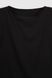 Пижамная футболка женская Fleri F50136 36 Черный (2000990257666A)