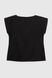 Пижамная футболка женская Fleri F50136 46 Черный (2000990257710A)