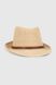 Шляпа-Трилби 726-4 One Size Бежевый (2000990606143S)