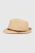 Шляпа-Трилби 726-4 One Size Бежевый (2000990606143S)