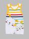 Песочник + футболка для малышей Mini Papi 1172 68 см Желтый (2000990599339A)