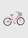 Велосипед дитячий DOUMOER LH112934 20" Рожевий (2000990403414)