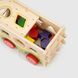 Іграшка дерев'яна "Машинка-сортер" MWZ-5079 Різнокольоровий (2002014992720)