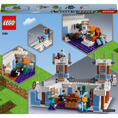 Магазин взуття Конструктор LEGO Minecraft Крижаний замок 21186