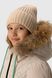 Куртка зимняя для девочки Feiying HM-821 134 см Молочный (2000989630333W)