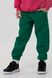 Спортивные штаны однотонные для девочки ANGELOS LX-274 140 см Зеленый (2000990147110W)