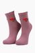 Шкарпетки для дівчинки Серце 23-25 Пудровий (2000989559498А)