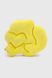 Мягкая игрушка-сувенир Котенок 00384-3 Желтый (2926900026364)