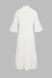 Платье однотонное женское LS08 3XL Белый (2000990344601S)