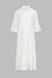 Платье однотонное женское LS08 3XL Белый (2000990344601S)