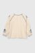 Рубашка с вышивкой для девочки Cuento 3033 140 см Бежевый (2000990264299A)