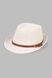 Шляпа-Трилби 726-4 One Size Белая (2000990606150S)